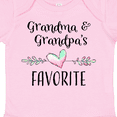 thumbnail image 4 of Inktastic Grandma and Grandpas Favorite Heart Grandchild Boys or Girls Baby Bodysuit, 4 of 5
