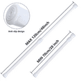 thumbnail image 6 of NAISHIER 8 Pcs Spring Tension Curtain Rod 28 to 48 Inch, White Adjustable Curtain Rod, 6 of 7