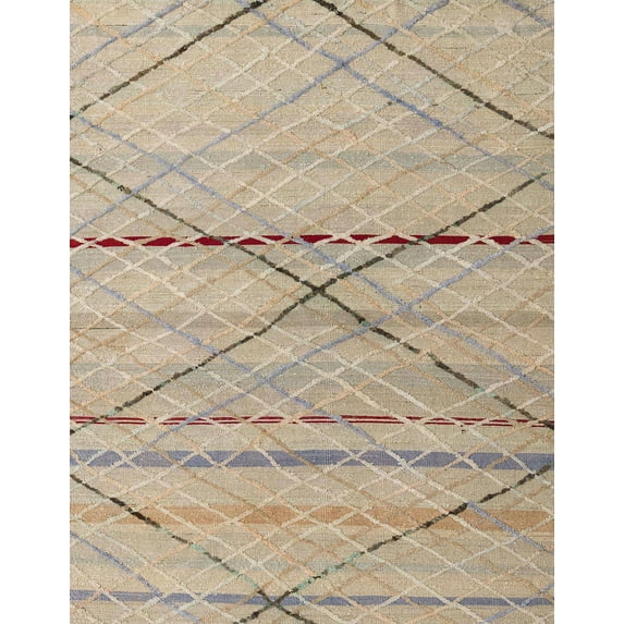 Ahgly Company Machine Washable Indoor Rectangle Abstract Dark Almond Brown Area Rugs, 5' x 8'