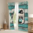 thumbnail image 3 of Erosebridal Teens Rustic RV Car Blackout Curtains Set of 2 (52x84 Each),Boys Girls Happy Camping Window Curtains,Super Cozy Room Decor, 3 of 6