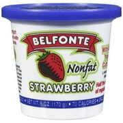 Belfonte Nonfat Strawberry Yogurt, 6 oz