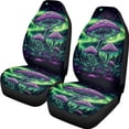 thumbnail image 7 of FOR U DESIGNS Mushroom Pattern 2 Pcs Car Seat Covers Lightweight Automotive Front Seat Cover Comfortable Auto Seat Protector Car Accessories Fit for SUV Truck Sedan, 7 of 7
