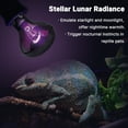 thumbnail image 2 of HARTOMPET 75W Reptile Light Bulb, Simulate Moonlight, Purple Basking Lamp,Ideal for Aquariums Tanks, 2 of 6