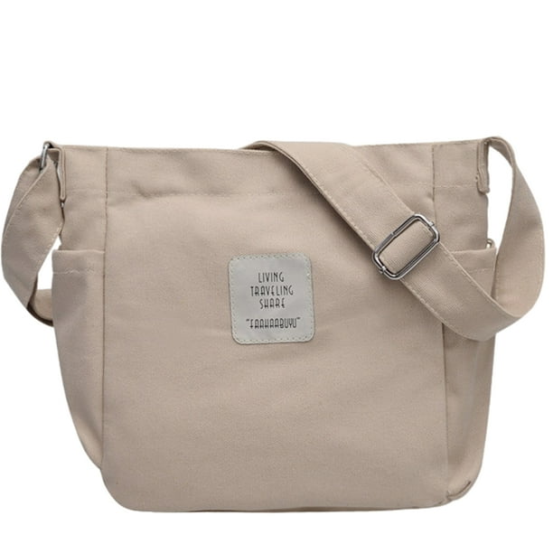 Bolsos de mano Bolsos de lona Bolsos de mano Bolso de pana Bolso bandolera con cremallera Bolso de hombro Bolso bandolera informal para el trabajo Universidad Compras Mujeres