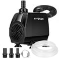 thumbnail image 1 of Bomba de agua sumergible VIVOSUN 4000 L/hr, 100 W, cabezal de 13,1 pies, 1 of 8