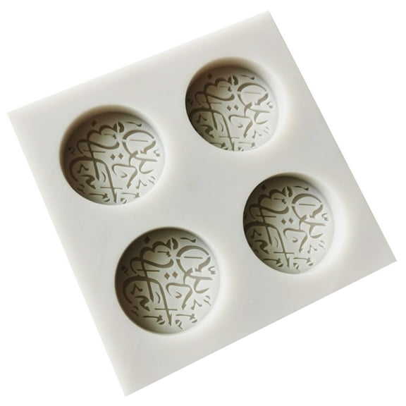 Soap Making Supplies Cake Decorating Tools Silicone Ramadan Arabisch Script Household Candle Molds Candle Resin Crafts
