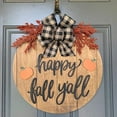 thumbnail image 4 of GadgetVLot Pumpkin house decoration wreath Fall Door hanger Halloween house decoration, 4 of 12