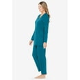 thumbnail image 3 of Dreams & Co. Plus Size Petite 2-Piece Lounge Set, 3 of 6