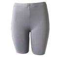 thumbnail image 2 of Leggings Fitness Sport Stretch Short Pants Mujer Pantalones de yoga, Gris, M Noticed AP002149-14, 2 of 7