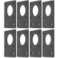 thumbnail image 2 of 42 Stepper Motor Mounting Bracket Mounting Bracket Stepper Motor Holder Stepper Motor Mounting Plate Durable For Industrial Aluminium  Black, 2 of 8