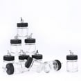 thumbnail image 4 of Set 10PCS Airbrush Glass Bottles Air Brush Bottle Jars With 30 Angle Adapter Lid Assembly Using On Airbrushes, 4 of 6