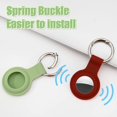 thumbnail image 2 of GHSDFBB 4 Packs Silicon Case Compatible with AirTags Keyring, Portable Protective Compatible with Airtag Holder Keychain Accessories Pet Collar Tracker Cover for Keys-Luggage-Backpack (B), 2 of 7
