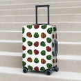 thumbnail image 6 of Pofeuu Colorful Autumn Pinecones Print Luggage Suitcase Cover Protector Luggage Washable Covers Aesthetic for 18/24/28/32 inch Luggage（No luggage included）-Large, 6 of 7
