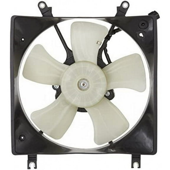 For Chrysler Sebring A/C Radiator Fan Assembly 1998 1999 2000 w/ Calif Emission Coupe For CH3115114 | MR355973 | MB924464 | MR355974