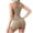 Brown, variant on Women's Seamless Yoga Set Two Piece Workout Outfit Gym Sports Bra Top and Shorts Tracksuit