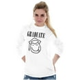 thumbnail image 3 of Graduate 90s Throwback Graduation Long Sleeve TShirt Men Women Brisco Brands X, 3 of 6