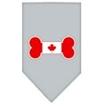 thumbnail image 5 of Pet and Dog Bandana Screen Printed, "Bone Shaped Canadian Flag", 5 of 10