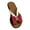 Red, variant on Women Womens Slip On Flat Beach Slipper Sandals Colorblock Bowknot Open Toe Slides Slipper Summer Slippers Shoes Red Women Sandal