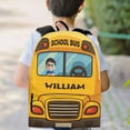 thumbnail image 2 of Back To School Gift For Kid School Bus Design - Personalized Kid Full Printed Hoodie Sweatshirt T-Shirt Pullover For Men And Women Graphic Tee Plus Size To 5Xl, 2 of 5