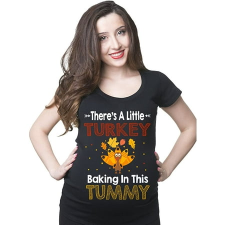 

Silk Road Tees Thanksgiving Day T-Shirt Maternity Top Pregnancy Shirt