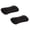 Black, variant on 1 Pack Microbead Neck Pillow,15 x 8 x 2''Headrest Pillow Neck & Cervical Support Bolster Cushion,Comfortable Soft Universal Tube Pillow for Sofa Bed Travel Car Sleeping