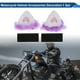 thumbnail image 2 of Accesorios para Casco de Motocicleta Decoración Orejas de Gato Corazón con Pelusa Púrpura para Cascos de Motocicleta Bicicleta Esquí Stickers Blancos 1 Set, 2 of 6