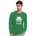 thumbnail image 3 of Tstars Mens Irish Shamrock Gifts for Irish St Patricks Day Clover Mens St Patricks Day Awesome Shirts Gift for Him Irish Shirt Pride Proud Irish Long Sleeve Graphic T Shirt, 3 of 6