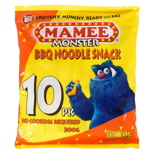 Mamee Monster BBQ Noodle Snack - Walmart.ca