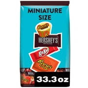Hershey's, Kit Kat And Reese's Assorted Flavored Candy, Party Pack 33.38 oz