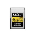 thumbnail image 1 of Tarjeta de memoria Lexar Professional GOLD CFexpress 4.0 tipo A 640GB, 1 of 6