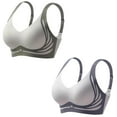thumbnail image 1 of Clearance! Hontri Running Shockproof Sports Fixed Cup Bra Beige M, 1 of 8