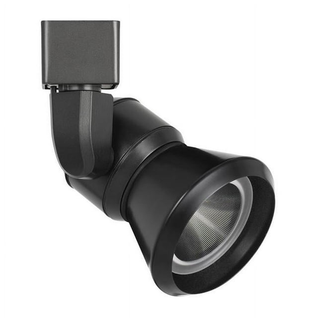 Benjara BM220597 10W Integrated Dimmable LED Metal Track Fixture with Cone Head, Black