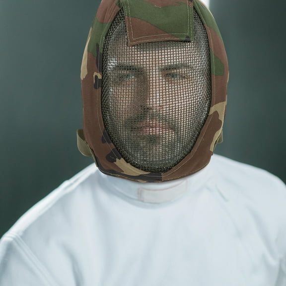 HONMEET 1Pcs Fencing Mask for Face Protection and Ventilation in Combat Sports