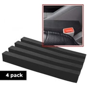 XCEL 4 Pack Car Gap Filler Water And Weather Proof Highly Dense And Flexible Fits Most Vehicles Seat Gap Filler