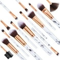 thumbnail image 3 of DUAIU Makeup Brushes 15PCS Make up Brush Set Blush Foundation Concealer Eyeshadow Brushes with 4 Makeup Sponge - Valentine's Day, Xmas Gift, 3 of 8