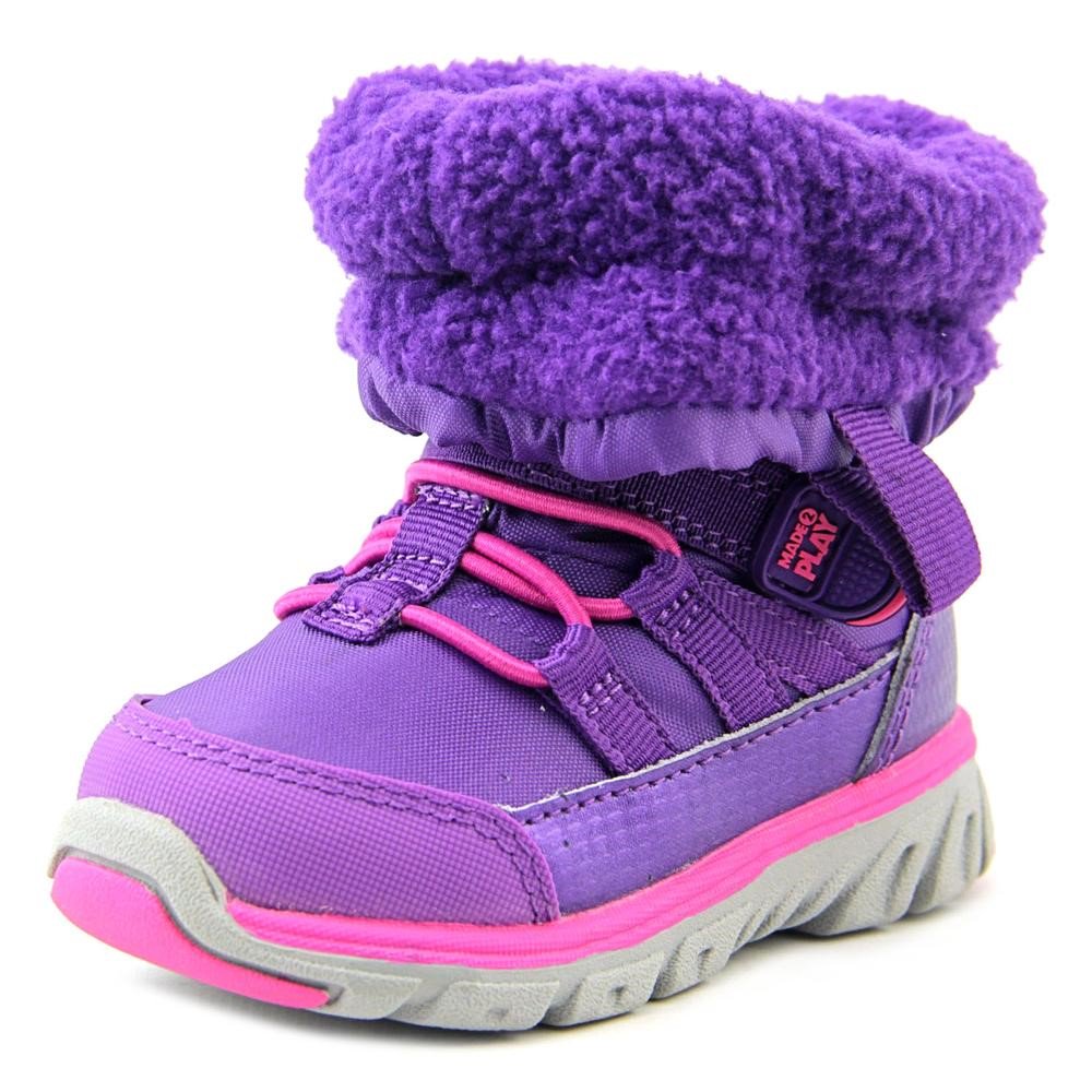 Stride Rite M2P Sneaker Boot Toddler US 4.5 Purple Winter Boot