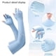 thumbnail image 3 of Guantes de invierno para mujer, guantes suaves de invierno para mujer, guantes térmicos cálidos para ciclismo con pantalla táctil, negros, 3 of 5