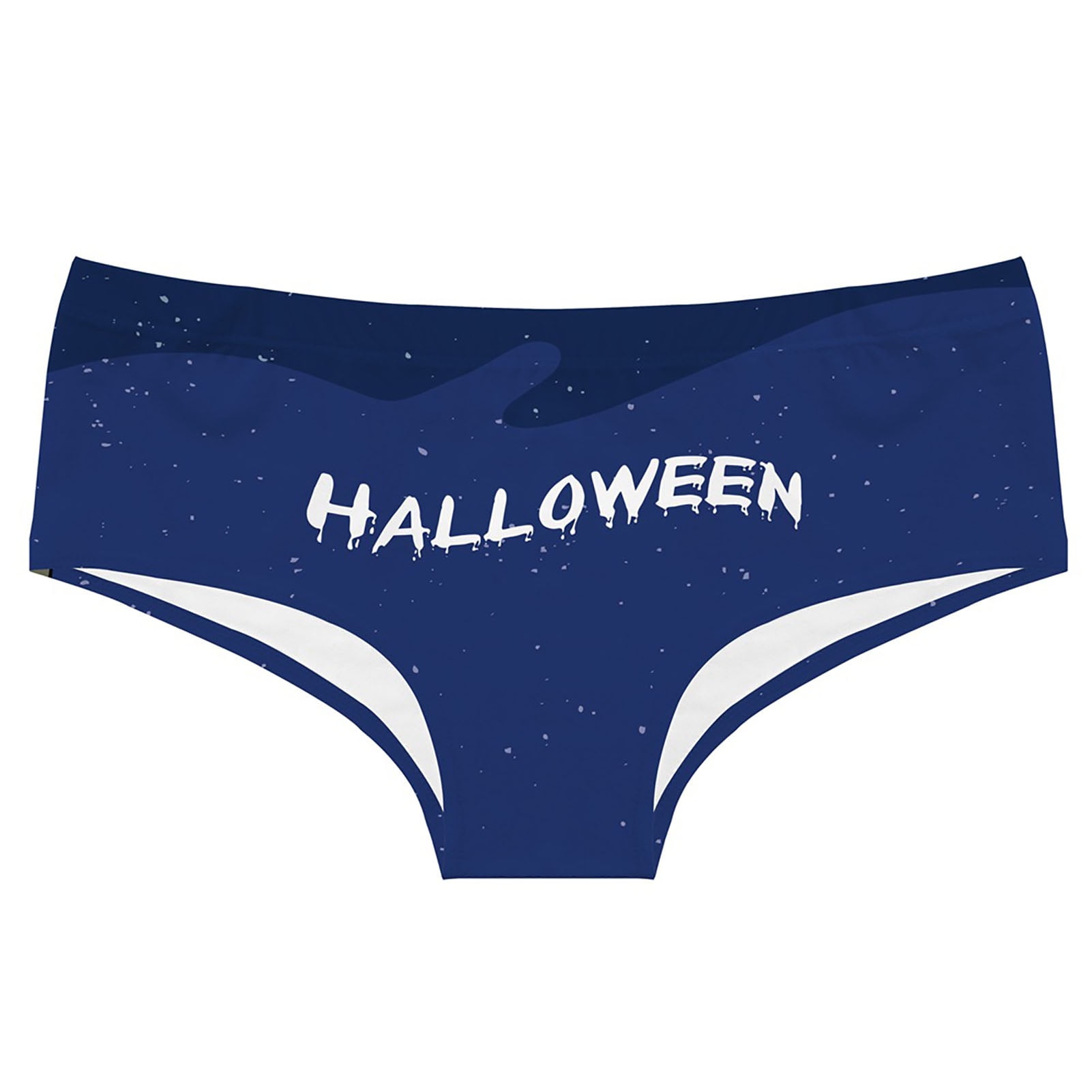 harmtty Low-Rise Elastic Waist Stretchy Women Panties Halloween
