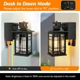 thumbnail image 5 of Nordic Hygge Motion Sensor Porch Light with GFCI Outlets, Oil-rubbed Bronze, 2 Pack, 5 of 5