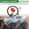 thumbnail image 2 of Bobina de encendido Unique Bargains No.4012888 Bobina de encendido Bujías Cable de bujías Kit de bobina de alta tensión para Polaris para Ranger 800 11-17, 2 of 6