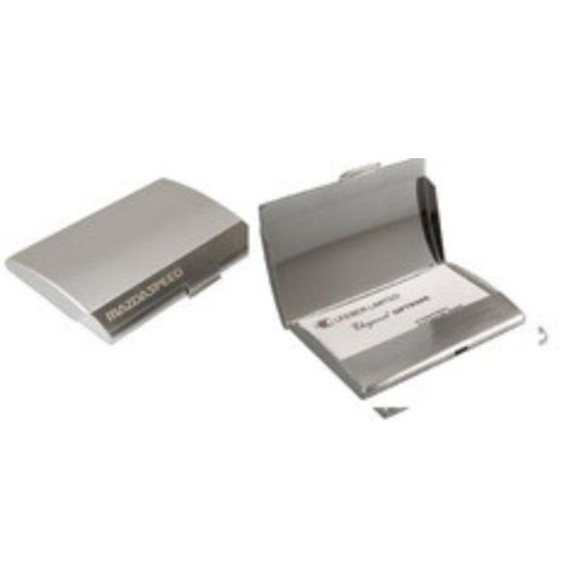 Jiallo 11641 Étui Porte-Cartes de Visite Forme Courbe, 2 Tons