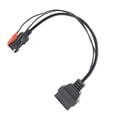 thumbnail image 1 of yingyy 3pin to 16pin Adapter Cable with Power Clips Diagnostic Converter Cord Conversion Connector Automotive Tester Accessories, 1 of 6