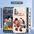 thumbnail image 2 of Minnie Funda De Teléfono Compatible Con IPhone 11 12 Pro Max Square De Silicona Líquida Con Cordón Color Caramelo, 2 of 4