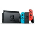 Nintendo Switch with Neon Blue and Neon Red Joy Con Bundle (JP Edition) Powever Exclusive Bundle