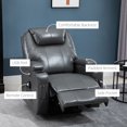thumbnail image 5 of HOMCOM Massage Chair Full-Body, USB Charger, Massage Recliner Chair, 5 of 9