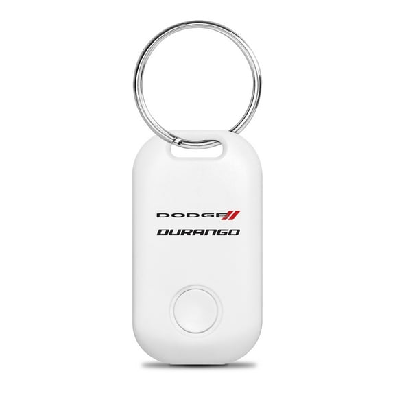 Dodge Durango White Bluetooth Wireless Key Finder Tracking Device Key Chain