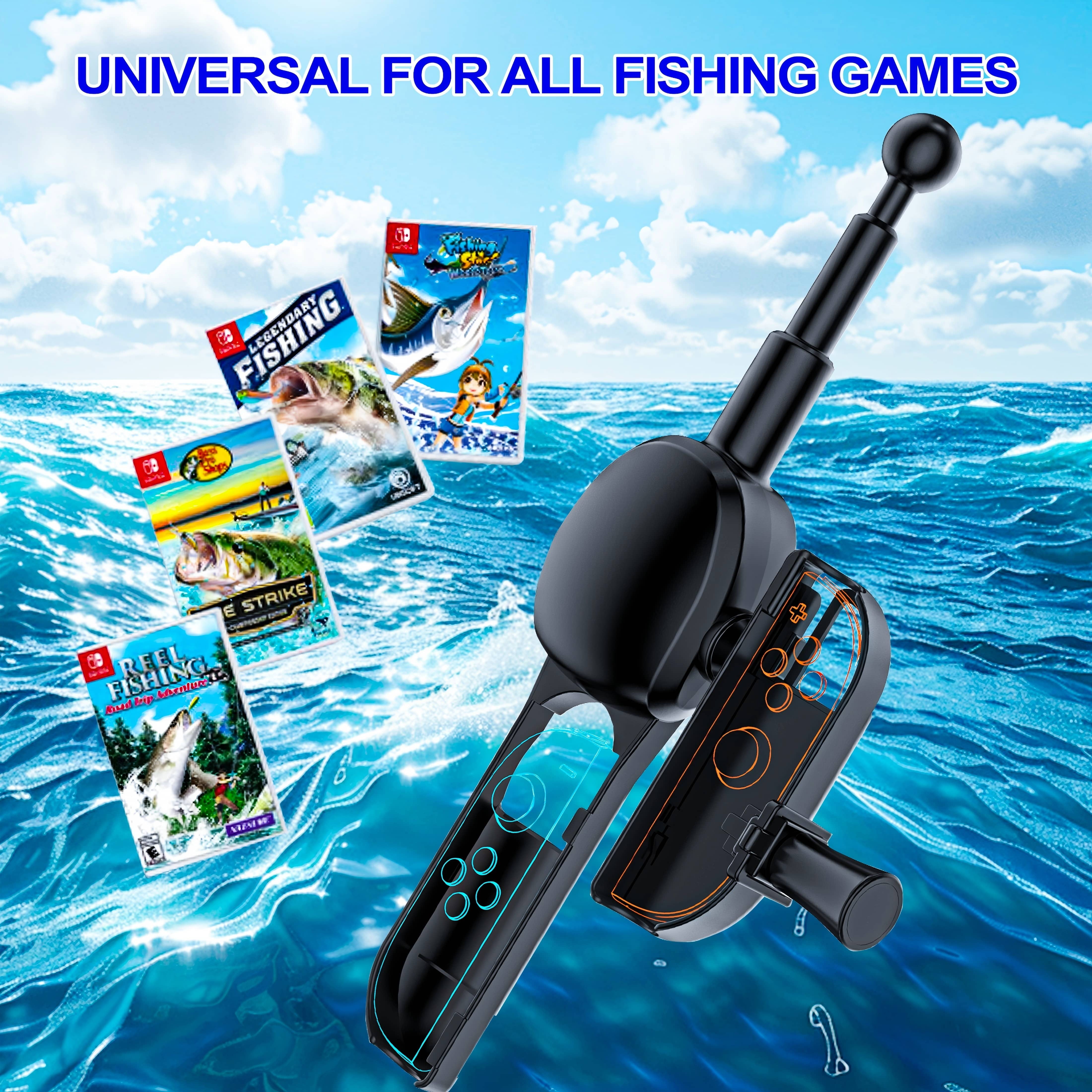 YUOY Fishing Rod Kit for Nintendo Switch 2 (2025) - Motion