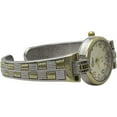 thumbnail image 5 of Blekon Collections Women's 25mm Case Metal Concho Cuff Bangle Watch, 5 of 5