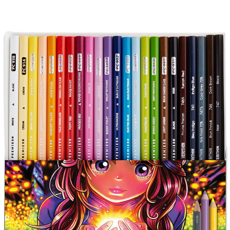 Prismacolor Premier Colored Pencils, Manga Colors, 23-Count 