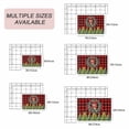 thumbnail image 6 of Christmas Outdoor Rug 6x9 Ft, Non Slip Washable Area Rug, Xmas Tree Berries Red Black Buffalo Plaid Patio Rugs Carpet Runner, Large Floor Mat for Indoor/Outdoor Deck Porch Camping, 6 of 8